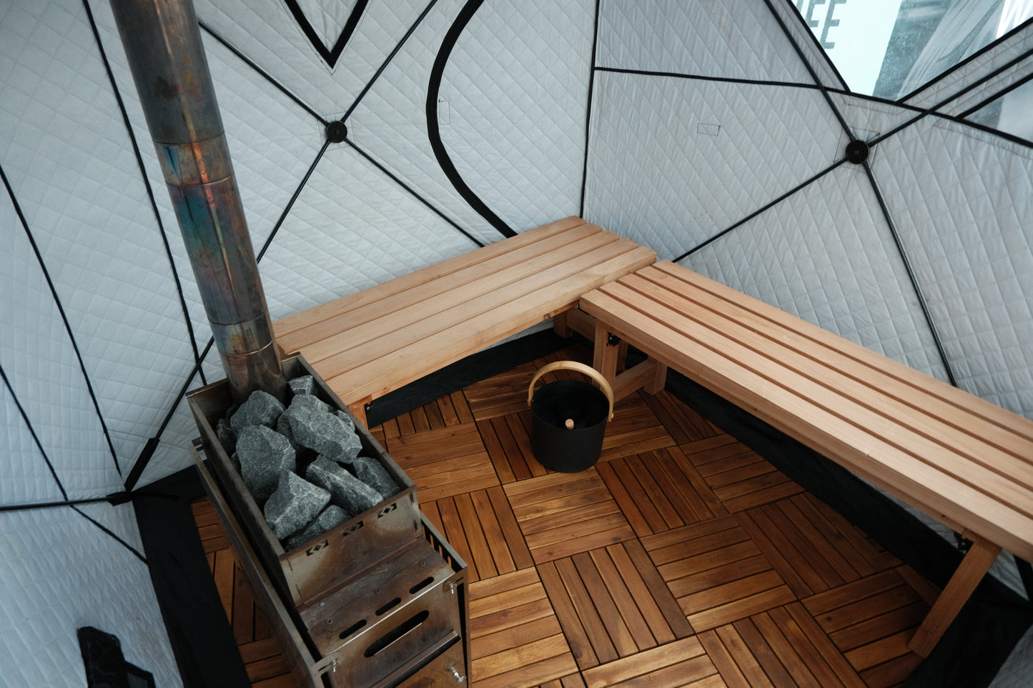 Cedar Sauna Bench
